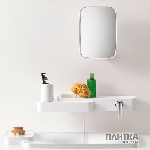 Дзеркало для ванної Axor Bouroullec 42681000 білий - Фото 3