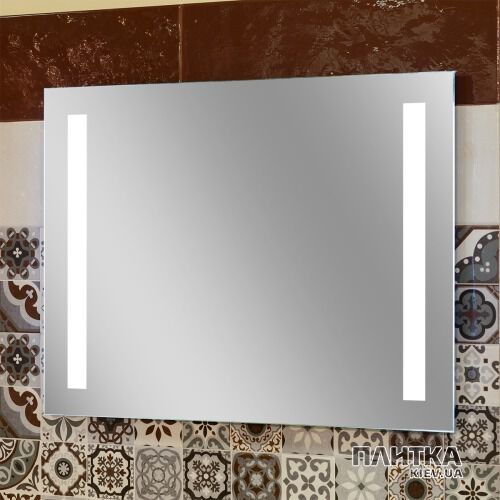 Зеркало для ванной Бусел Creet 900х600 хром - Фото 2