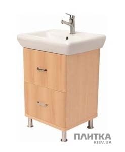 Мебель для ванной комнаты Cersanit Iryda S520-003 LAURA IRYDA Тумба-60 (БУК)
