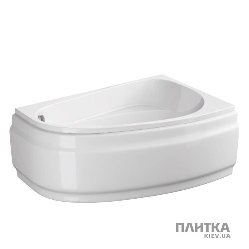 Акриловая ванна Cersanit Joanna New 140x90 см правая, асимметричная белый - Фото 1