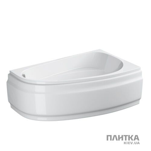 Акрилова ванна Cersanit Joanna New 160x95 см права, асиметрична білий - Фото 2