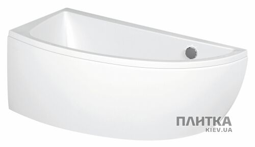 Акрилова ванна Cersanit Nano 140x75 см, ліва білий - Фото 2