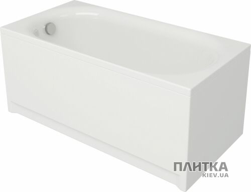 Акриловая ванна Cersanit Octavia 140x70 см белый - Фото 2