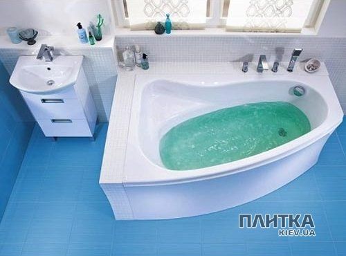 Акриловая ванна Cersanit Sicilia 160x100 см левая белый - Фото 3