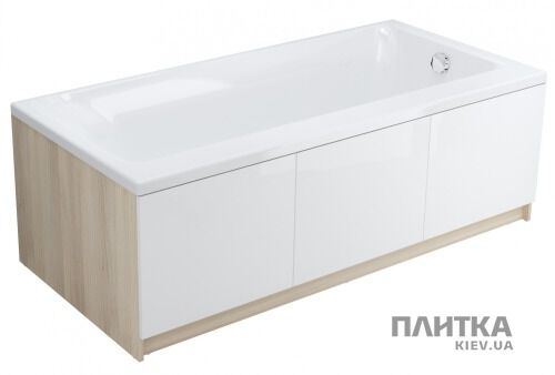 Акрилова ванна Cersanit Smart 170x80 см права білий - Фото 2