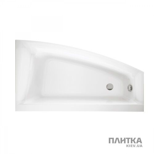 Акрилова ванна Cersanit Virgo max 160x90 см асиметрична права білий - Фото 2