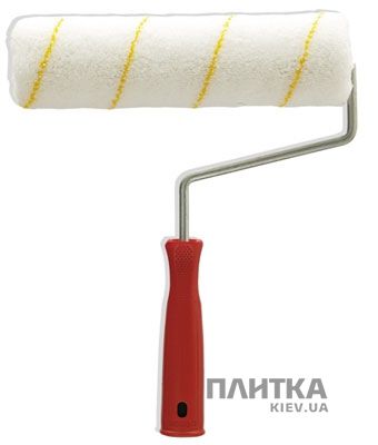 Инструмент Dekor Export 1081 Валик+ручка 25/7 экспорт белый,серый,красный,желтый