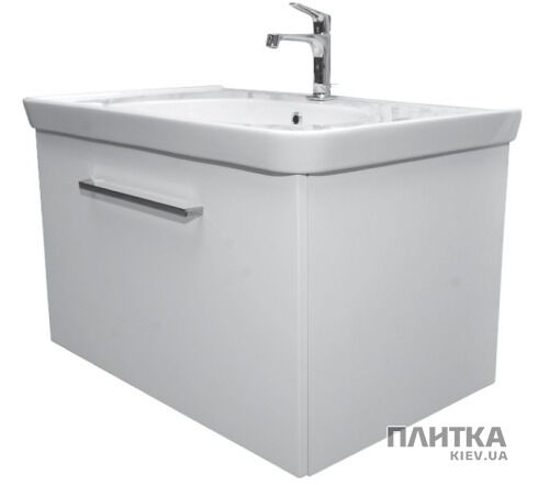 Мебель для ванной комнаты Devit 0023128 Aurora Тумба, белая, 750*486*450 (без раковины) белый