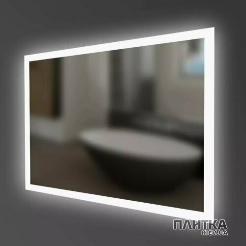 Зеркало для ванной Devit ART 6032100 ART Зеркало 1000x700 прямоугольное, с тачсенсором и LED подстветкой серебро - Фото 3