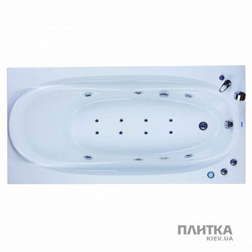 Гидромассажная ванна Devit Country 1801125 180х80 см белый,хром - Фото 1