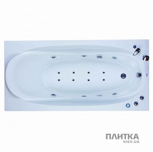 Гидромассажная ванна Devit Country 17010125A 170х75 см белый,хром - Фото 1