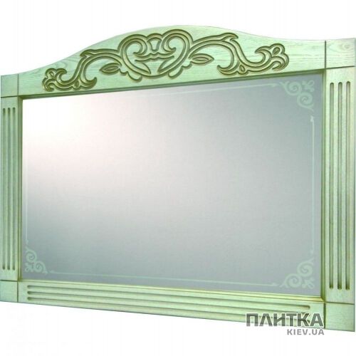 Дзеркало для ванної Devit Sheffield 5010133WHPB 130 см білий,бронзовий - Фото 1