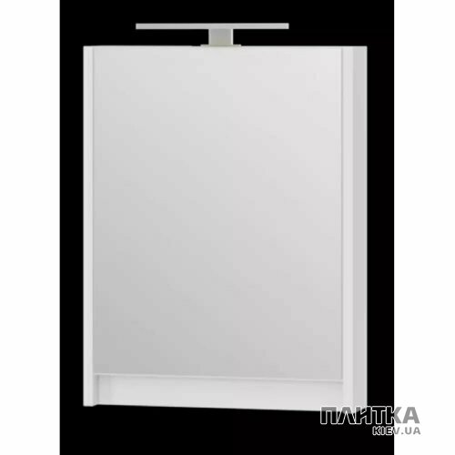 Зеркальный шкаф Devit Small 065050W SMALL Зеркальный шкаф с подсветкой, белый белый - Фото 1