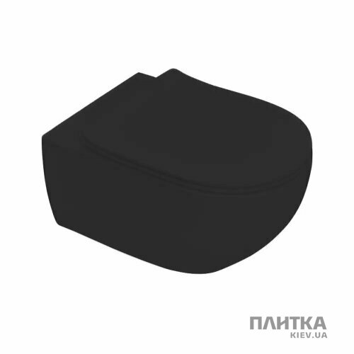 Унитаз Flaminia App AP118S+QKCW09 Унитаз подвесной GoSilent+крышка Soft Close, карбон черный - Фото 1