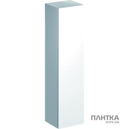 Пенал Geberit Xeno2 500.503.01.1 Geberit Xeno2 Висока шафа з одними дверцятами і внутрішнім дзеркалом: білий, глянсове покриття білий - Фото 1