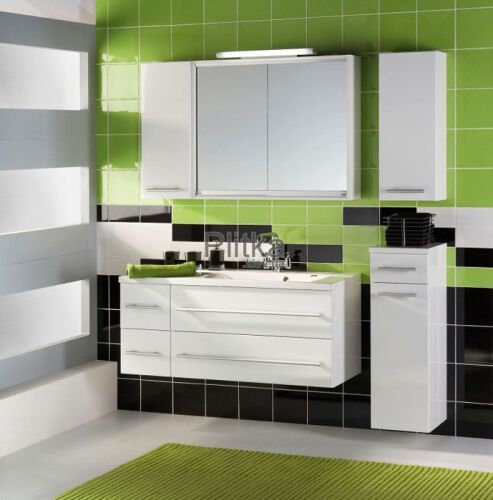 Мебель для ванной комнаты Gorenje Avon 786190 AVON Шкафчик со столешницей, зеленый-белый 30см (BKG 30.15) - Фото 3