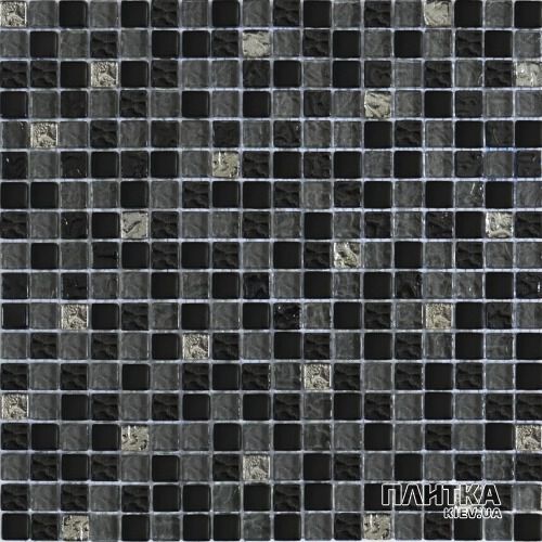 Мозаика Grand Kerama 2121 микс серо-черный серый,черный