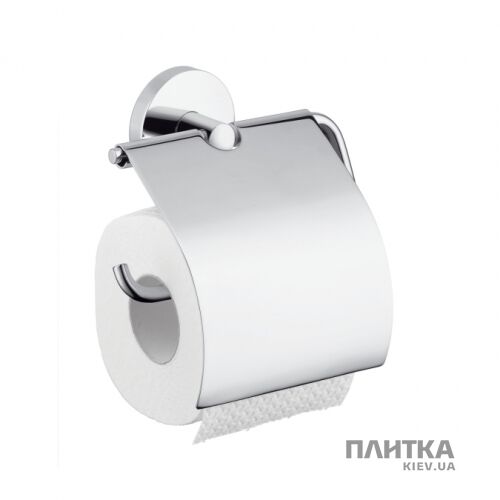 Тримач туалетного паперу Hansgrohe Logis E/S 40523820 матовий хром - Фото 1