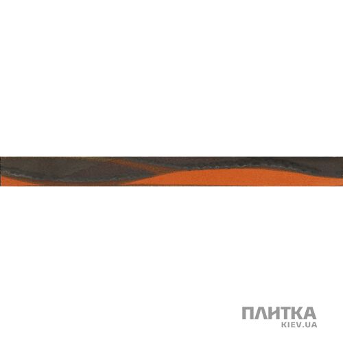 Плитка Imola Nuvole L.VENTO O MIX фриз -Z коричневый,оранжевый - Фото 2