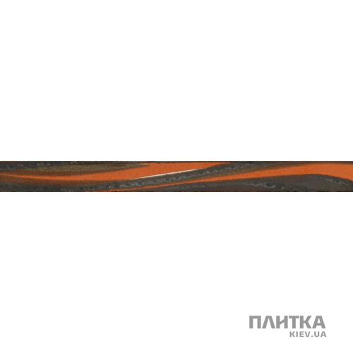 Плитка Imola Nuvole L.VENTO O MIX фриз -Z коричневий,помаранчевий - Фото 3