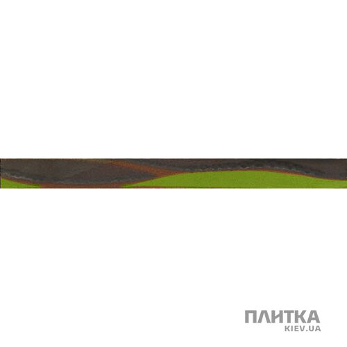 Плитка Imola Nuvole L.VENTO V MIX фриз коричневий,салатовий - Фото 2