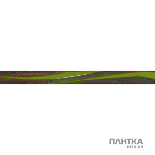 Плитка Imola Nuvole L.VENTO V MIX фриз коричневий,салатовий - Фото 3