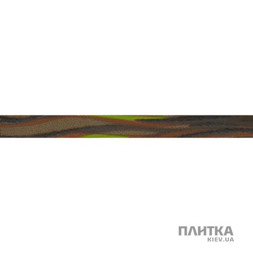 Плитка Imola Nuvole L.VENTO V MIX фриз коричневый,салатовый - Фото 4