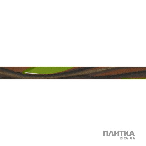Плитка Imola Nuvole L.VENTO V MIX фриз коричневий,салатовий - Фото 5
