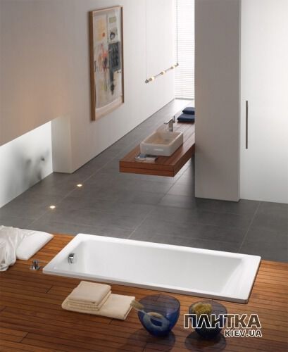 Стальна ванна Kaldewei Puro 256200013001 170x75 см з самоочистним покриттям білий - Фото 3