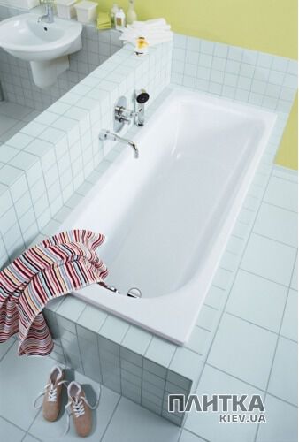 Стальная ванна Kaldewei Saniform Plus 112500010001 160х75 см белый - Фото 2