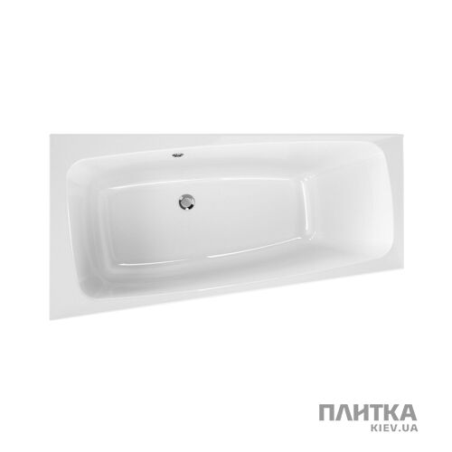 Акриловая ванна Kolo Split XWA1671000 SPLIT асимметричная ванна, левая, центральный слив + ножки SN0 белый - Фото 1