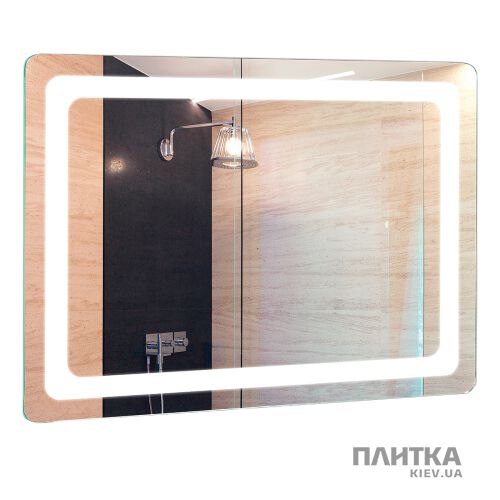 Зеркало для ванной Liberta Forli 1000х700 с подсветкой, с линзой с подсветкой хром