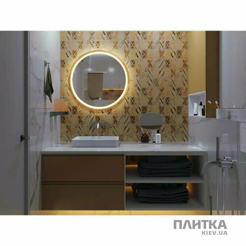 Зеркало для ванной Luxury Wood Perfection Slim Perfection Slim Зеркало с подсветкой LED дуб натуральный 850мм (аурная, фронтальная, сенсорная) коричневый,дуб - Фото 4