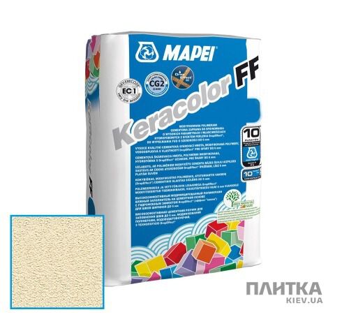 Затирка Mapei Keracolor FF-DE 131/5кг ваниль кремовый