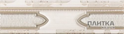 Плитка Mapisa Lisa CE LISA WHITE MIX фриз2 белый,золотой - Фото 2