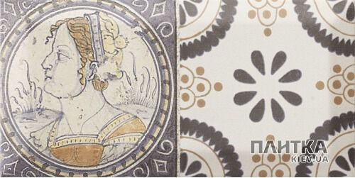 Плитка Monopole Ceramica Antique ANTIQUE белый,бежевый,голубой,коричневый,серый,желтый,черный,синий - Фото 3
