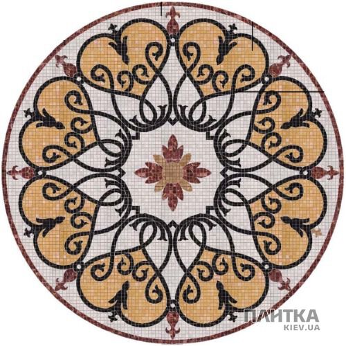 Мозаика Mozaico de Lux Stone C-MOS C-MOS DAHUA (ART PANNO 15.2) 15.2 POL (DIAM-1M) серый,красный,оранжевый,черный