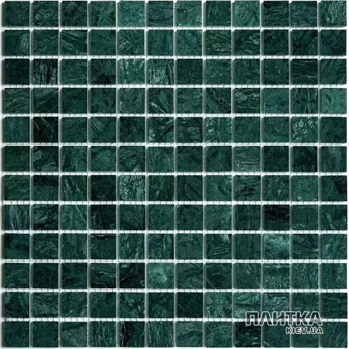 Мозаика Mozaico de Lux CL-MOS CL-MOS CCLAYRK23010 305х305х4 зеленый