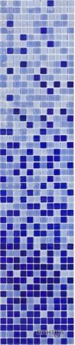 Мозаика Mozaico de Lux ML-MOS ML-MOS AG02 голубой,синий,растяжка