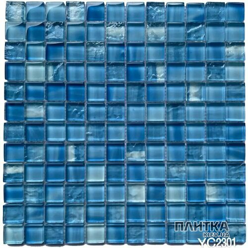 Мозаїка Mozaico de Lux R-MOS R-MOS YC2301 300х300х8 синій