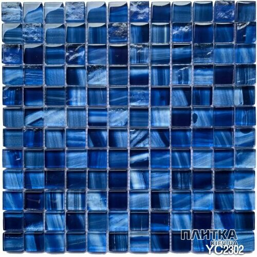 Мозаїка Mozaico de Lux R-MOS R-MOS YC2302 300х300х8 синій