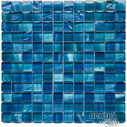 Мозаїка Mozaico de Lux R-MOS R-MOS YC2304 300х300х8 синій