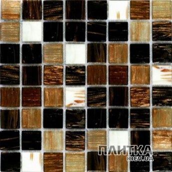 Мозаика Mozaico de Lux R-MOS R-MOS 20G88101252515450 бежевый,темный