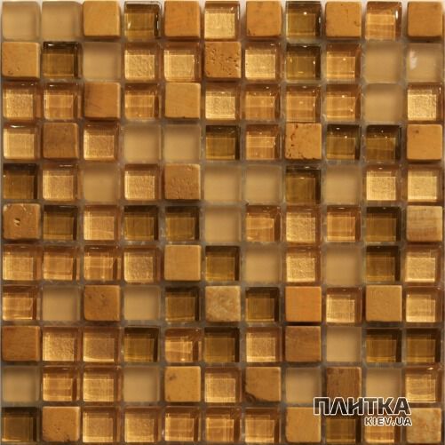 Мозаика Mozaico de Lux S-MOS S-MOS HT514 (L) ECLECTIC GOLD бежевый
