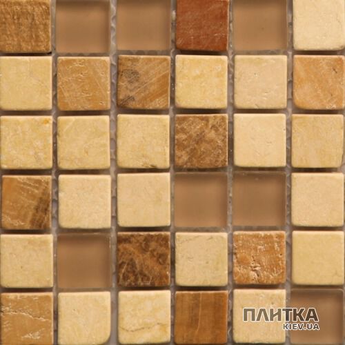 Мозаика Mozaico de Lux S-MOS S-MOS S823-11 ANTIQUE BEIGE бежевый,коричневый