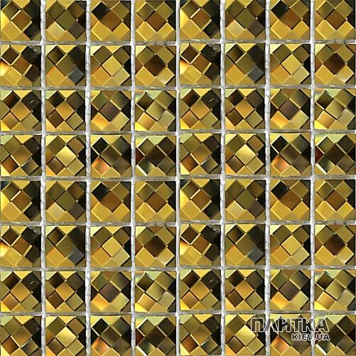 Мозаика Mozaico de Lux S-MOS S-MOS DIAMOND 2 (GOLDEN) золото