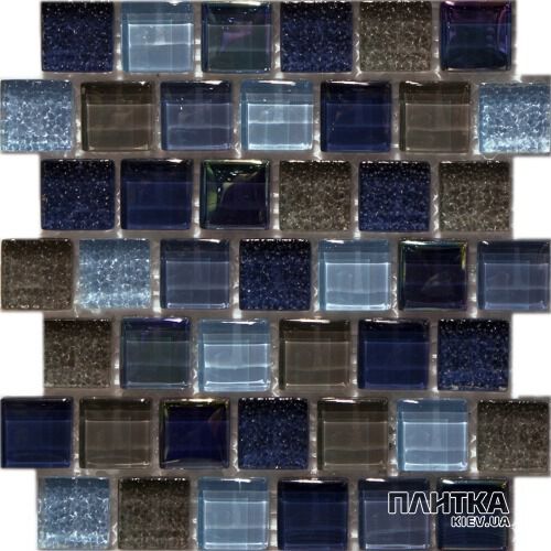 Мозаика Mozaico de Lux T-MOS T-Mos SP02 голубой,синий