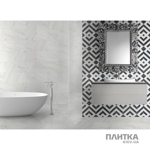 Керамограніт New Tiles Bauhaus OIZA BLANCO RECT. білий - Фото 2