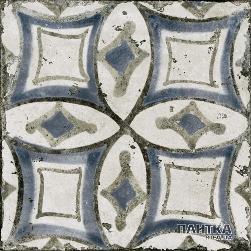 Керамограніт Novabell Materia MAT-D94N DECORO PATCH MIX COLD білий,сірий,синій - Фото 4