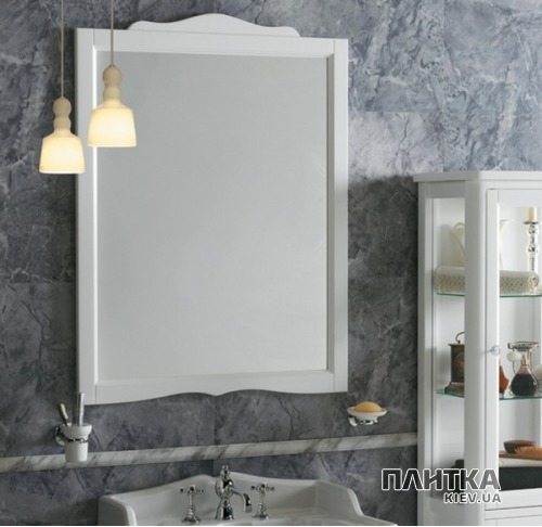 Зеркало для ванной Simas Arcade ARS2 83 см белый - Фото 3